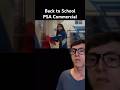 Back To School PSA Commercial Reaction TheManniiShow Com Series