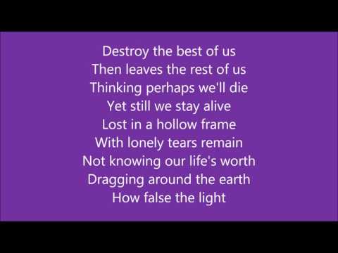 The gentle waves - falling from grace (lyrics)