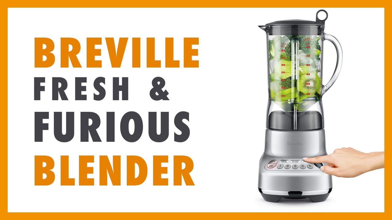 Breville BBL620 FRESH & FURIOUS Blender [ 2022 Top Kitchen Gadget ]