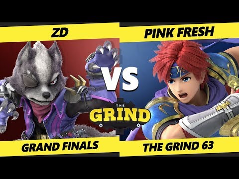 Smash Ultimate Tournament - ZD (Wolf)  Vs. Pink Fresh [L] (Roy) - The Grind 63 SSBU Grand Finals