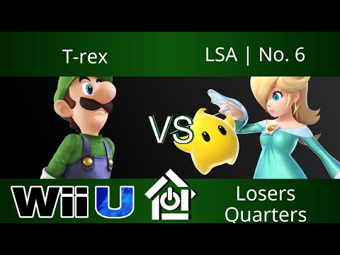 Typo House Macon 10/3/17 - T-rex (Luigi) vs LSA | No. 6 (Rosaluma) - Smash 4 Losers Quarters