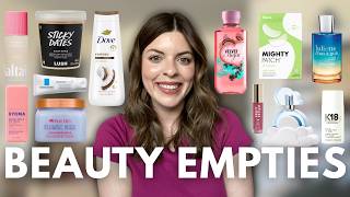 GIANT Beauty Empties 2025 | Body Care, Makeup. Fragrance, Hair Care, and Skin Care
