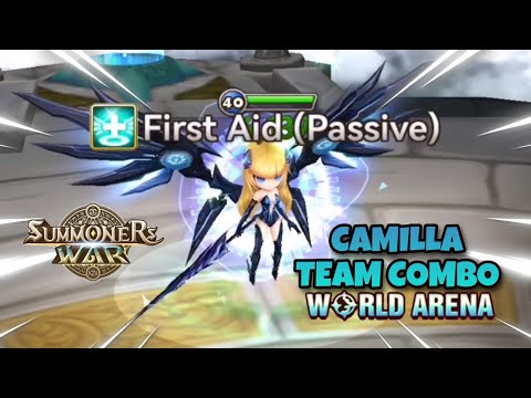 Camilla Team Combo in World Arena Ep. 2 - Summoners War