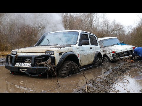 Нива против Volkswagen Touareg