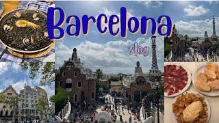 【バルセロナVlog】ガウディ建築と街歩き｜サグラダ・ファミリア、グエル公園、カサ・バトリョ