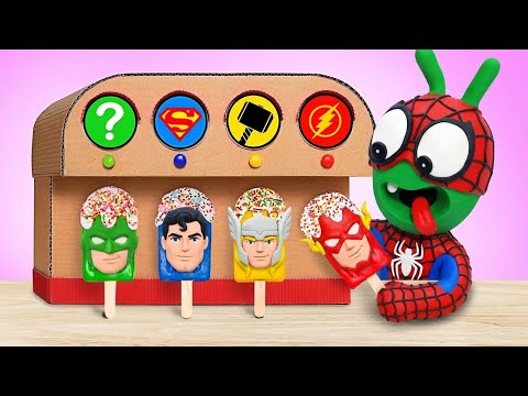 🔴LIVE: Pea Pea Magical Ice Cream Robot Vending Machine 💚  24 HOURS+ Pea Pea Episodes in HD