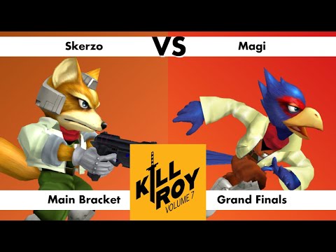 Kill Roy Vol. 7 - Skerzo (Fox) Vs. Magi (Falco) - Melee Singles - Top 4 - Grand Finals