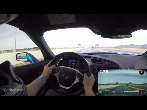 New best in the C7 Z06 9.86 @ 142