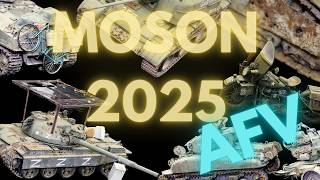 Moson Model Show 2025 - AFV models - 130+ photos of military vehicles