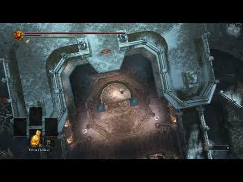 Dark Souls 3 - Top-Down Camera at Pontiff Tutorial