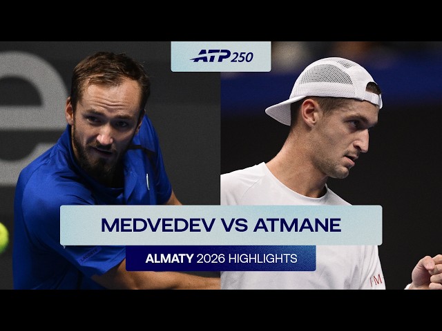 Даниил Медведев – Теренс Атман – 1:0