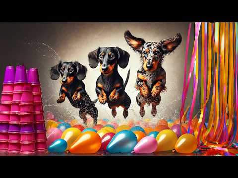 Sausage Olympics!🥇Fun Dachshund Challenges 🌭