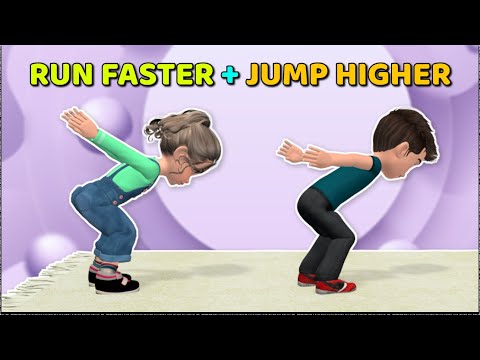 5 EXERCISES FOR KIDS TO RUN FASTER AND JUMP HIGHER