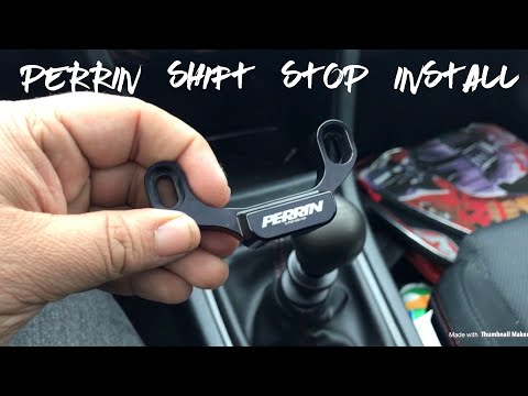2017 WRX: Perrin Shift Stop Install | Subaru WRX 2015 2016 2017 2018