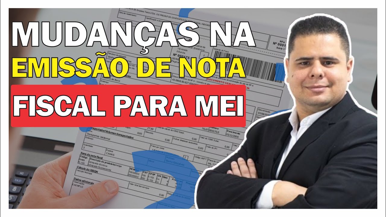 NOVA LEI PARA EMISSÃO DE NOTA FISCAL PARA MEI