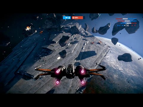Star Wars Battlefront 2: Starfighter Assault Gameplay (No Commentary)