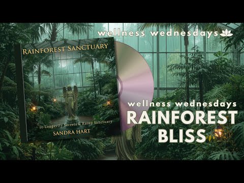 Rainforest Angel Sanctuary: 1 Hour Ambient Rain & Blue Zone Wellness Tips