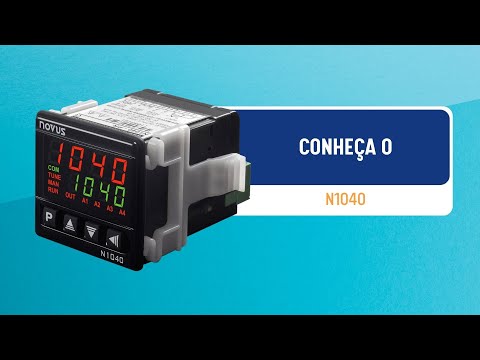 Video thumbnail of Controlador de Temperatura E Processo N1040 - PRR (USB) 8104211200 Novus