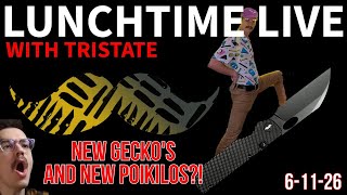 Button Framelocks are Taking Over!!! - Lunchtime with Tristate LIVE!!!