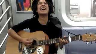 Sam Smith Stay with me cover by fanVdn+ in subway