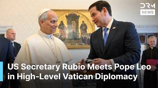 BREAKING NEWS: Pope Leo Meets US Secretary of State Rubio at Vatican Amid Tensions | DRM News | AC14