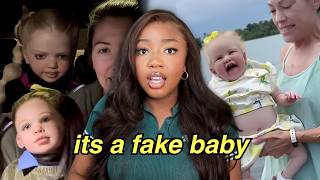 none of her kids are real...