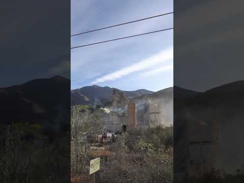 Los Tilianes, empresa minera e industrial, localidad de Volcán RN9