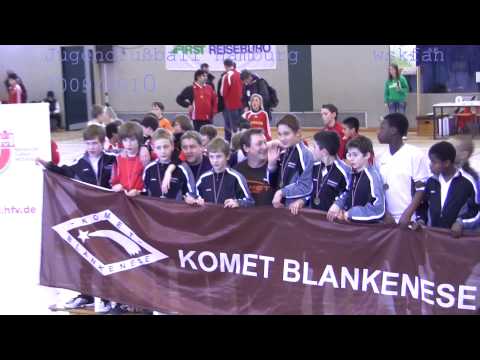 Jugendfußball Hamburg (28.2.2010) Siegerehrung - Jahrgang 1998