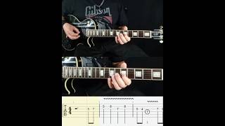 Marty Friedman - Thunder March (Solo Melody) - Guitar lesson with TAB - Tutorial - Cover