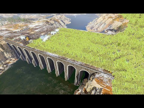 BRIDGE LAST STAND AGAINST NURGLE INVASION - Total War WARHAMMER 3