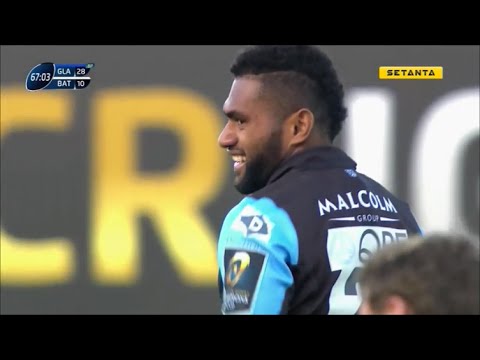 Nikola Matawalu creativity sparks Glasgow to bonus point try vs Bath 2014