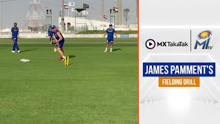 James Pamment energises the boys during a fielding drill | फील्डिंग सेशन | IPL 2021