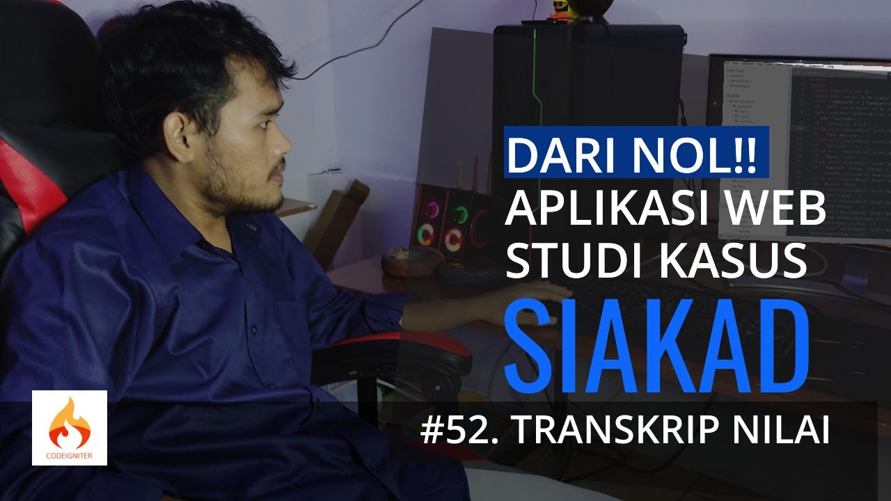 #52. Print Transkrip Nilai | Aplikasi Sistem Informasi Akademik Berbasis Web