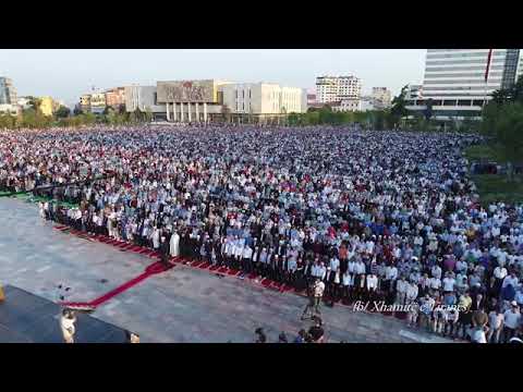 Namazi i bajramit ne Tiran 2017