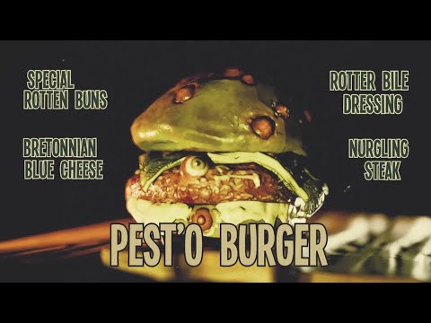 Nurgle King PEST'O BURGER - Blood Bowl 3 In Game Commercial