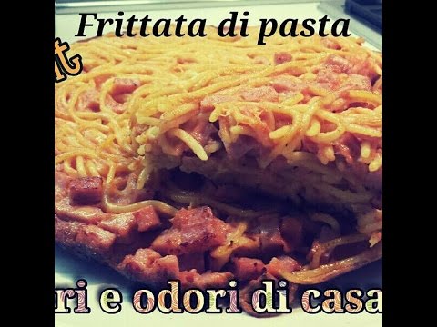 Ricetta del Giorno Frittata di Pasta,Recipe of the Day Pasta Frittata