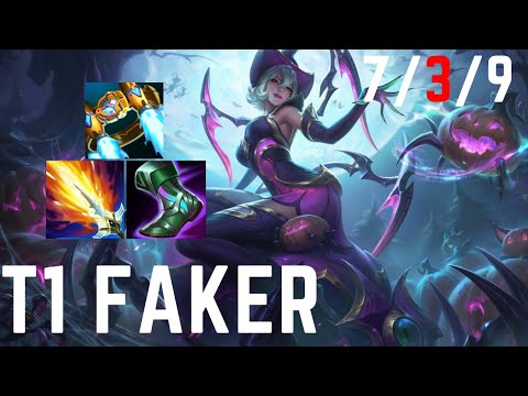 T1 Faker Elise vs Graves [JUNG] Patch 14.2 Korea Master