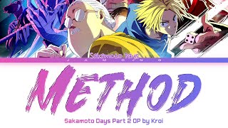 Cover art for Method-Sakamoto Days