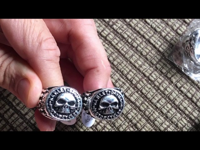 Vídeo relacionado con [Aurgiarme] Juego de 7 piezas de joyería de anime para hombres y niños, anillo de dibujos animados, anillo de sello para cosplay