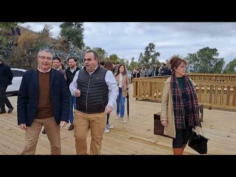 Pizarra estrena una nueva actuacin del Corredor Verde del Guadalhorce, un sendero de cuatro kilmetros con pasarelas y miradores