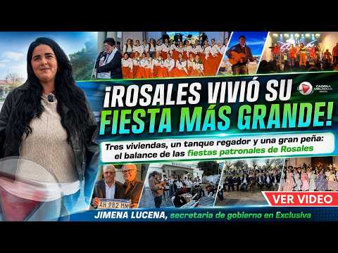🎉ROSALES: FIESTA PATRONAL, FIRMA DE CÓRDOBA HOGAR Y LA PEÑA DEL 30 | Noticias Cadena Melodías
