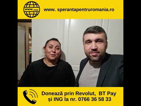 Mesaj de multumire din partea familiei lui David Stanca pentru donatii!