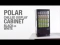 Video: Vitrina frigorífica vertical negra 68 L. Polar Expositor refrigerado G211