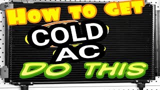 How to Fix your Car AC that's Not Blowing Cold Air. Find the AC leaks here