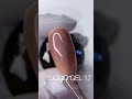SAGA professional LIQUID GEL 17 (коричневый), 15 мл