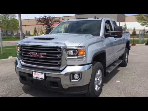 2018 GMC Sierra 2500HD 4WD Double Cab Z71 Heated Seats Spray On Liner Silver Oshawa ON Stock #180952