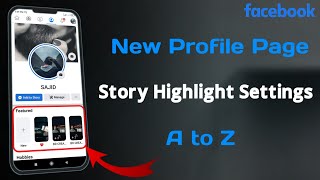 facebook highlight settings|How to add Highlight and featured on Facebook Page 2022| #facebookpage