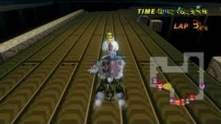Lakitu has NO REMORSE! | SNES Ghost Valley II | Mario Kart Wii Team Versus