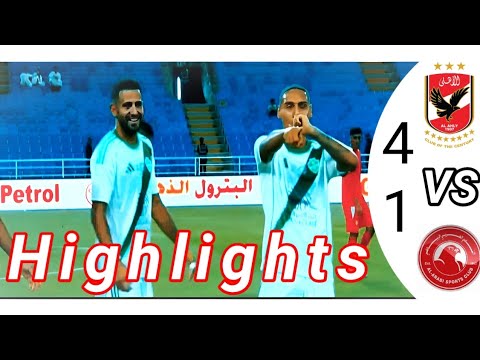 Al Ahly vs Al Arabi 4-1 | Stunning Goals & Highlights #al_ahly #al_arabi #football 