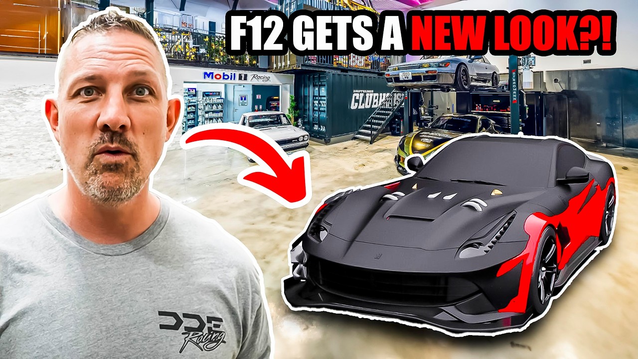 REVEALING FULL CARBON BODY FOR MY TWIN TURBO F12!